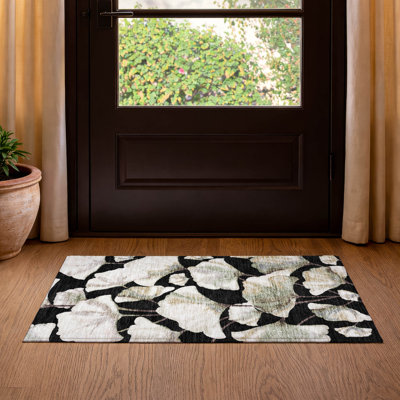 Tapis floral lavable à la machine de qualité supérieure Mayfield AMF2405