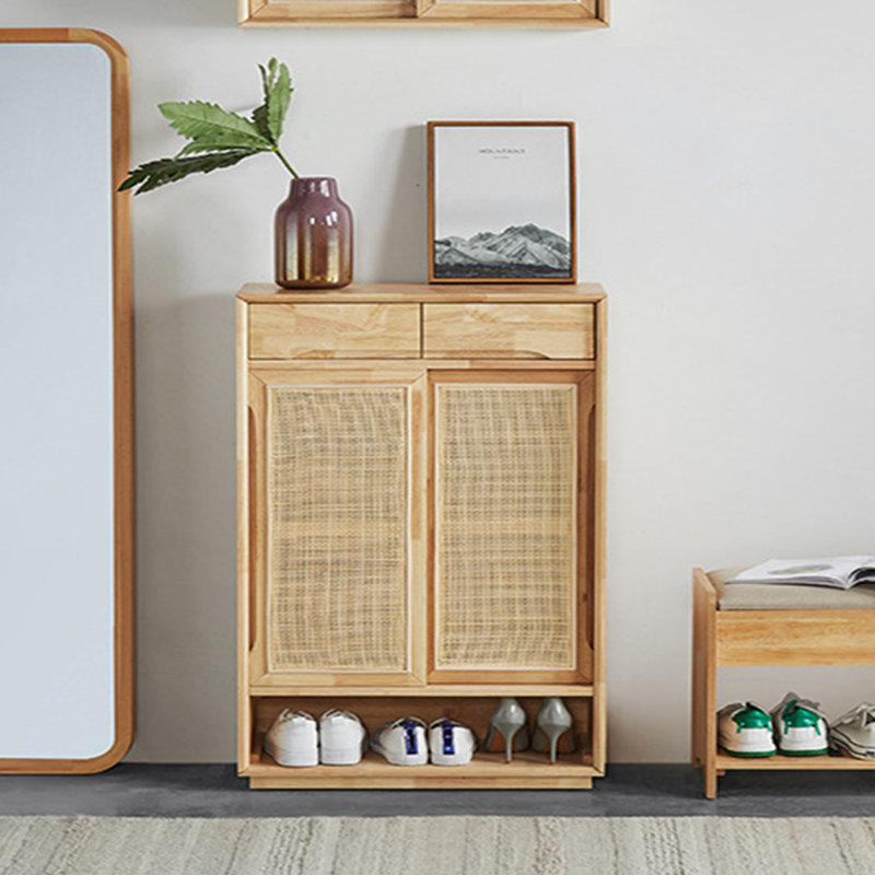 Armoire de rangement pour chaussures Tojo, Burlywood