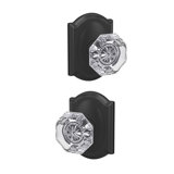 Alexandria Hall-Closet and Bed-Bath Glass Knob with Camelot Trim