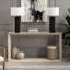 Lampe de table haute 27,25 po Nadene-890269809