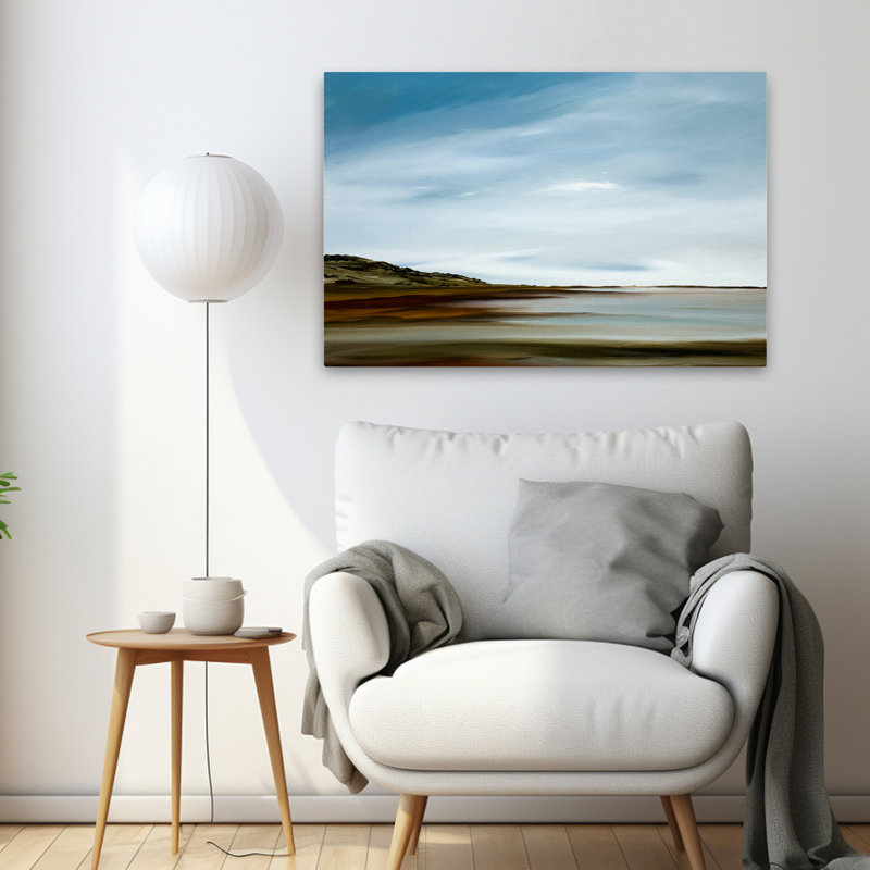Éléments - art de paysages côtiers, H 24 po x l 36 po