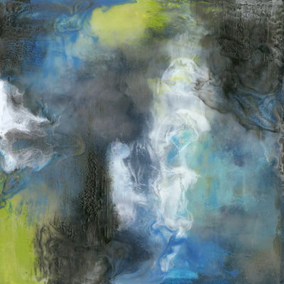 Peace Of Mind Blue I - Wrapped Canvas Painting