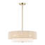 Lustre cylindrique semi-encastré à 4 lumières Reenat-343930388