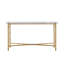 Kesden 60'' W Marble Console Table