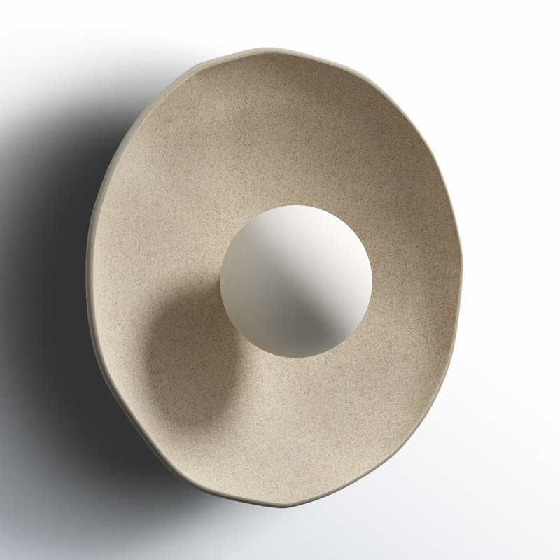 Tulipe 1 - Light Flush Mounted Sconce