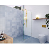 Vela 31.5 in. x 78 in. Fully Frameless Single Fixed Shower Panel