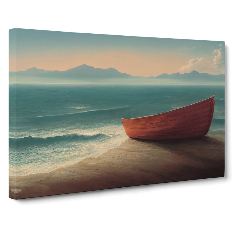 A Stranded Boat Vol.2 - Wrapped Canvas, 50cm H x 76cm W x 3cm D