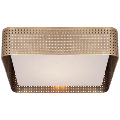 Kelly Wearstler Precision Large Square Flush Mount