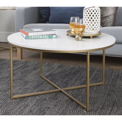 Levinson Cross Legs Coffee Table