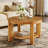 31.5" Solid Wood Coffee Table with Open Storage