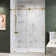 Kw02 72 In. W X 76 In. H Single Sliding Frameless Shower Door With 3/8 In. Clear Glass