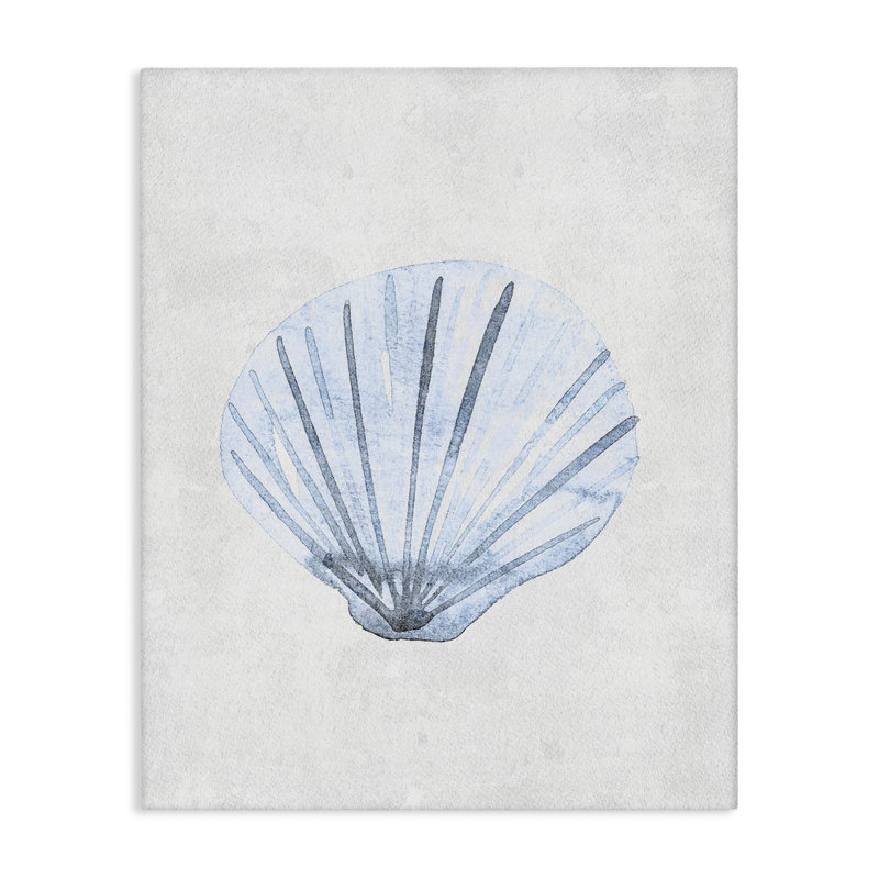 Toile subtile coquille de palourde en sourdine, design par Camila Juncos, H 20 po x l 16 po