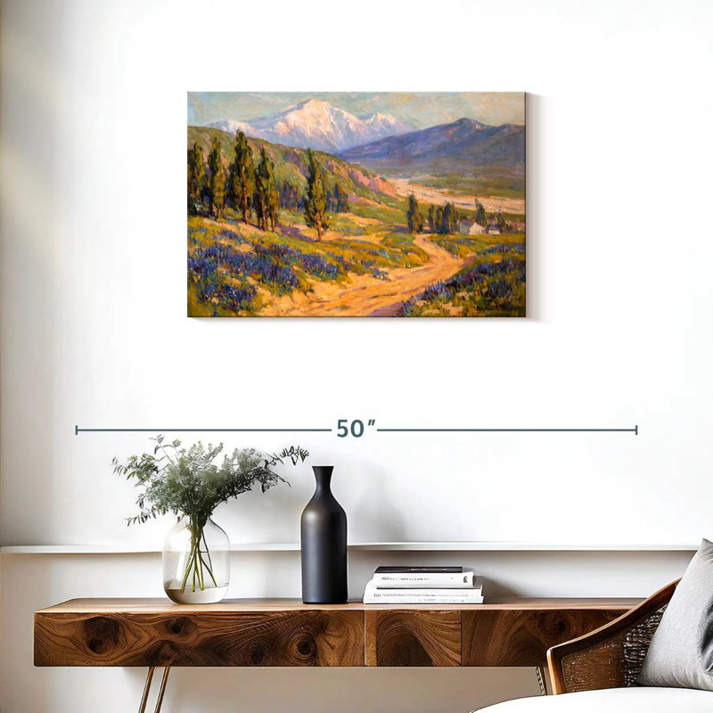 Harnek Springtime San Gabriel Valley, 20" H x 30" W