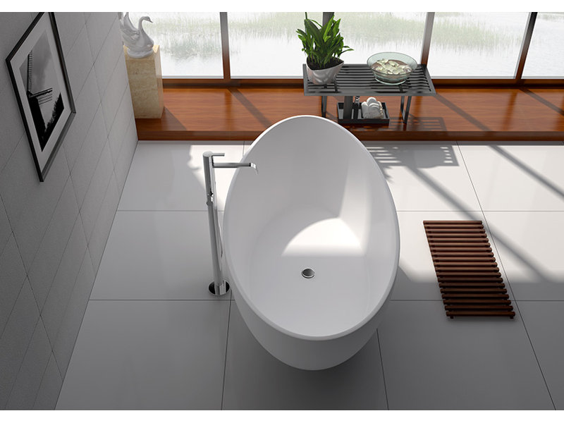 63" x 31.5" Freestanding Soaking Bathtub