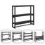 Bamboo Bathroom Shelves