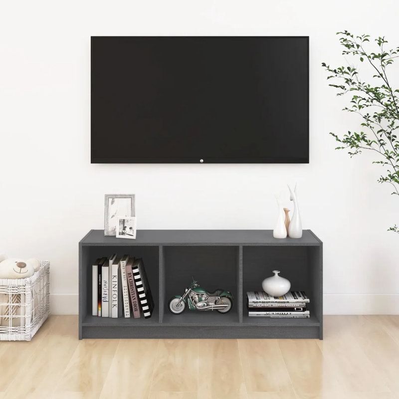 Georganne Unfinished TV Stand, Grey