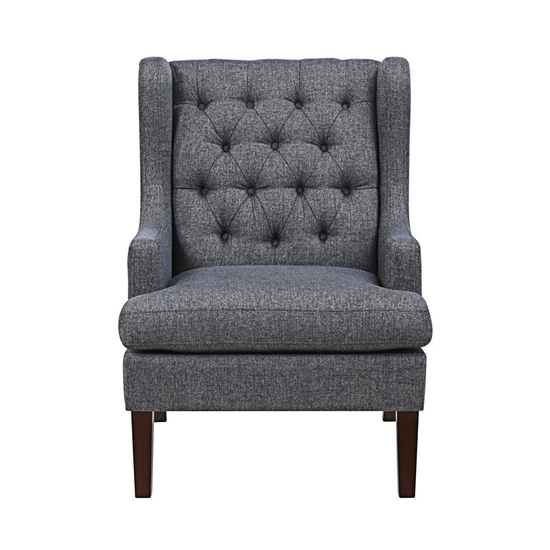 Chaise d'appoint 1Pc, Gris anthracite