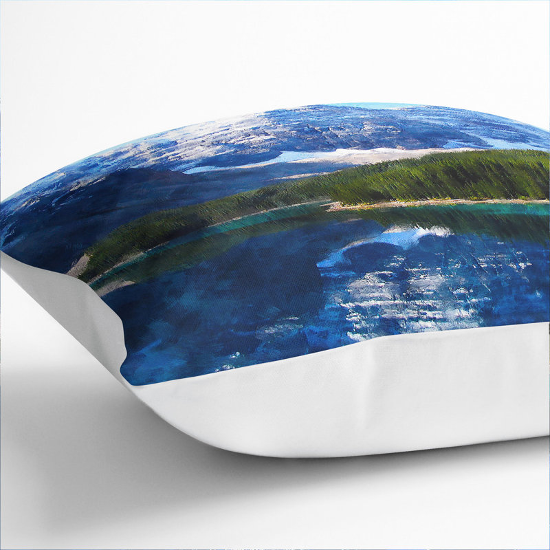 Square Cushion, 40cm H x 40cm W x 15cm D, White