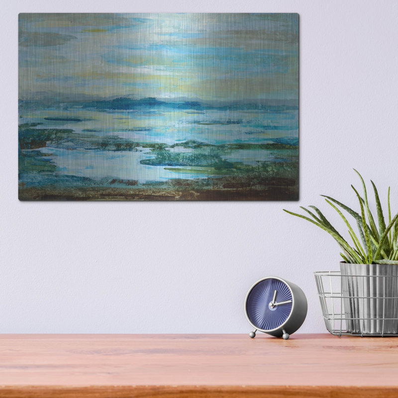 «Northern Lake» par Silvia Vassileva, H 12 po x l 16 po