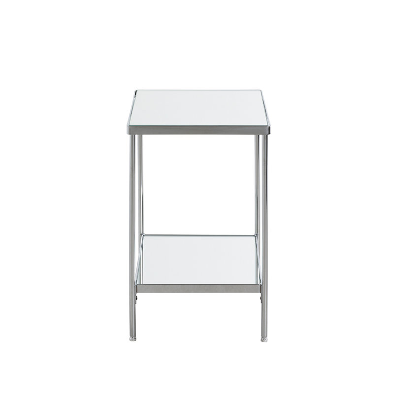 Kernberry End Table, Chrome