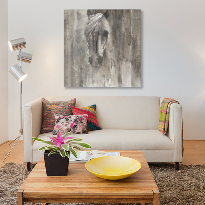 Albena Hristova - Print on Canvas, 93.98 cm H x 93.98 cm W, Black Floater Framed