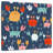 Ashelle Pattern Of Cute Crabs-109359382