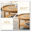 Table basse 31,3 po Boho