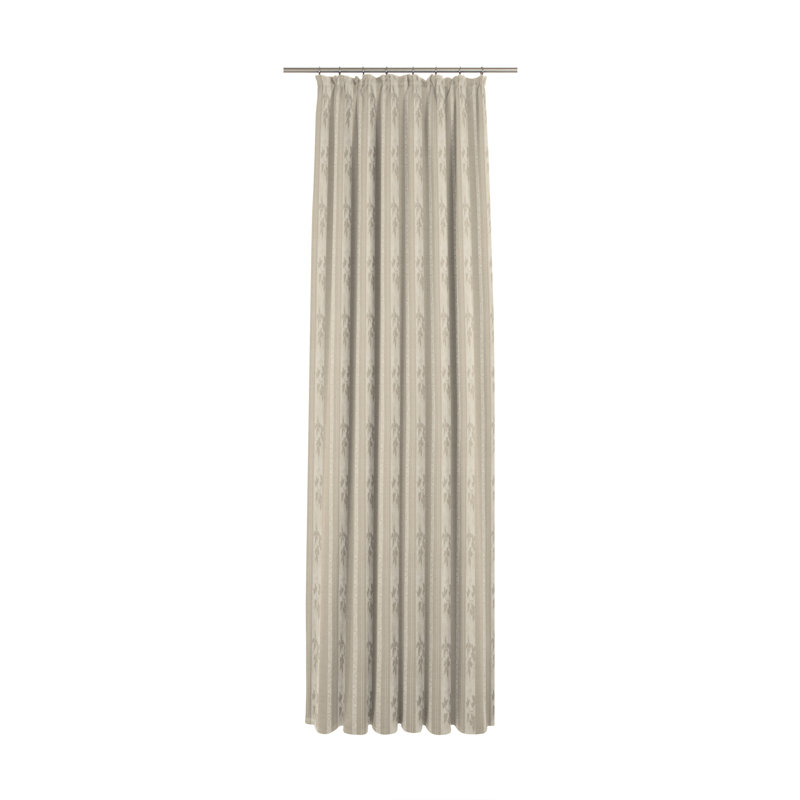 Kettenbach Sheer Curtain Pair, Beige, 135cm Width x 180cm Drop