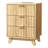 17.72 Inch 3 Drawer Grid Pattern Vredenburgh With US Standard Power Outlets-1099339632