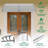 Door Wndow Awning Rain Cover Eaves-126028287-126028284