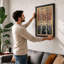 Birch Forest Scandinavian - Framed Print-766136920-766136922