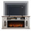 70 po ModernFarmhouseFireplace TVStandfor TVs Jusqu'à 80 po, blanc-1228895740