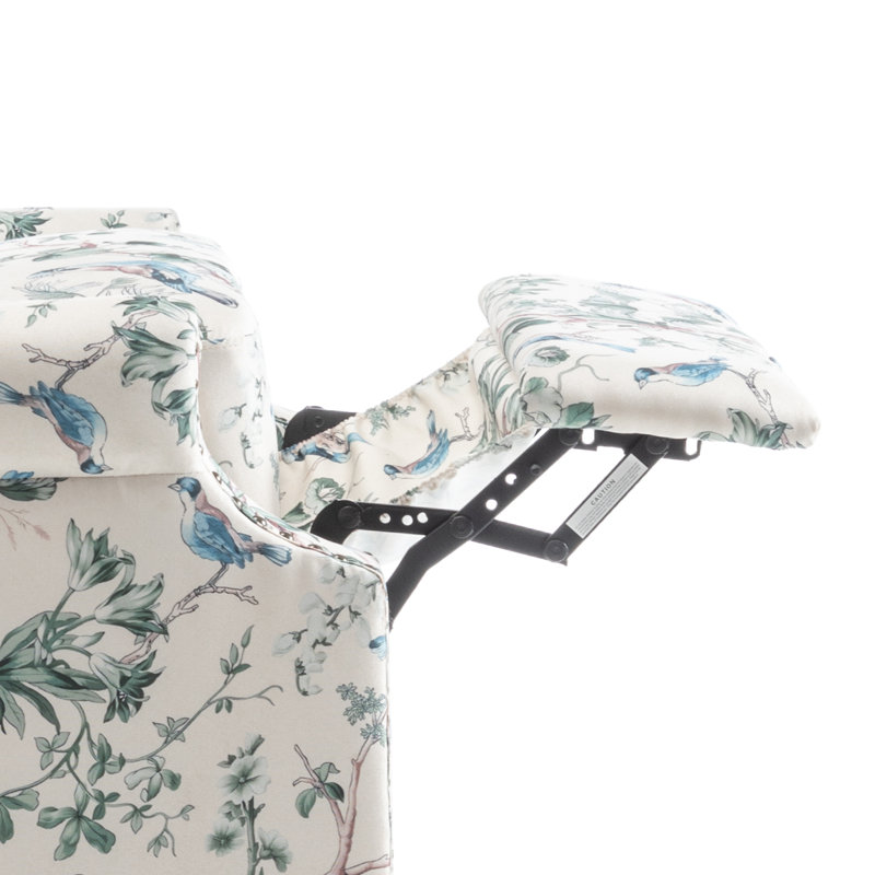 Fauteuil inclinable manuel standard, Merle bleu