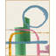 Bright Circular Memories 1 Print by Thom Filicia