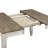 Alohna Extendable Acacia Solid Wood Dining Table