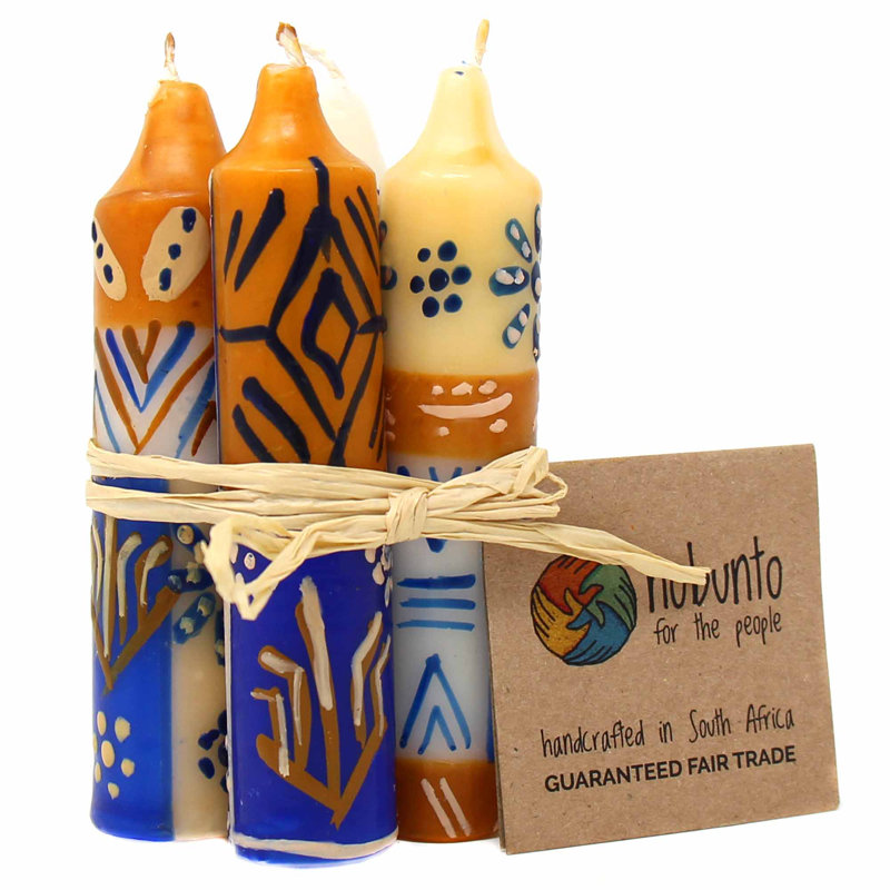 Unscented Taper Candle