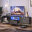 Brilyn Fluted TV Stand, Glossy Media Console with Wave Pattern Buffet Cabinet-228630516-216031697