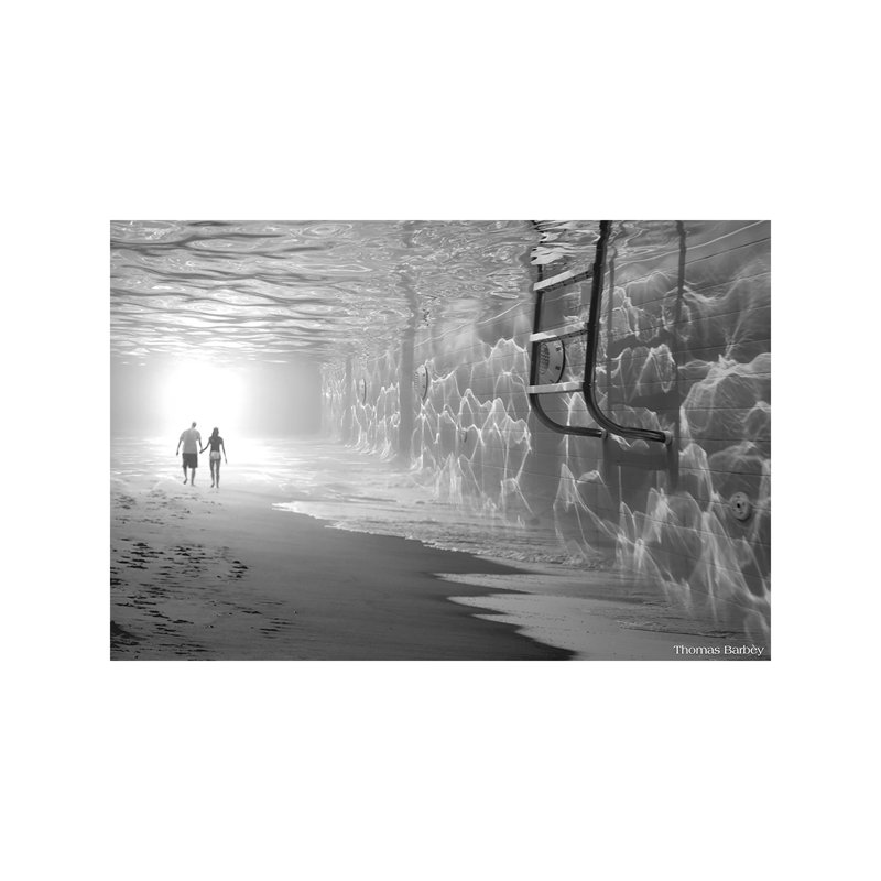 Sunbathing by Thomas Barbey - Wrapped Canvas Print, 66.04 cm H x 45.72 cm W x 1.91 cm D
