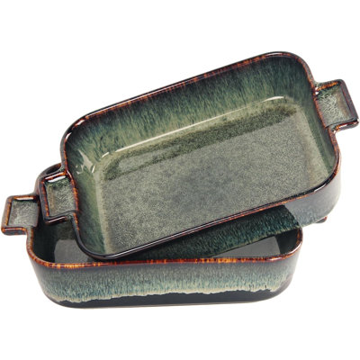 Plat à cuisson en céramique 23,7 oz, plats de cuisson à cuisson au four durables pour la cuisine