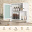30'' Bathroom Wall Cabinet With Mirror, Wall Mounted Medicine Cabinet With 2 Shelves