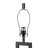 Rogina 28.5" Black Metal Table Lamp Set with USB Type-C Ports and Built-in Outlet-113301797-113301796