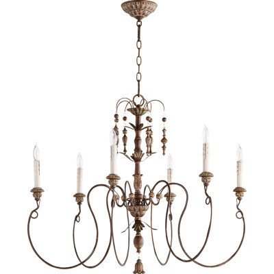Solange 6 - Light Dimmable Classic / Traditional Chandelier