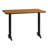 Jarreth 30'' x 42'' Rectangular Laminate Table Top with 5'' x 22'' Table Height Bases-164422521-164422497