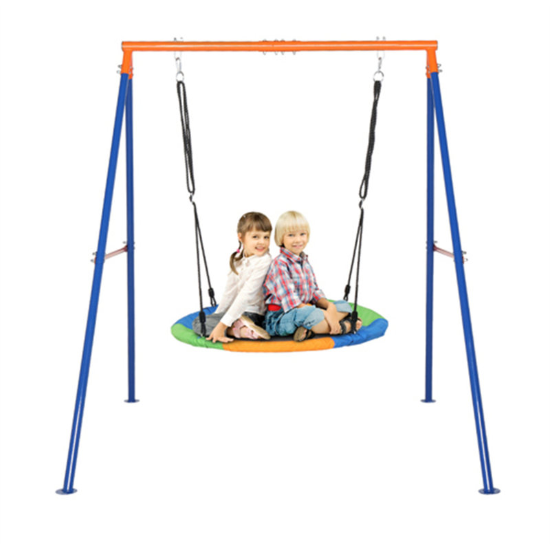 Winado Metal Swing Set with 1 Swing(s)