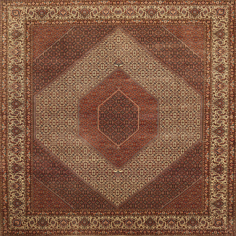 Oriental Indoor Rug, Round 7'