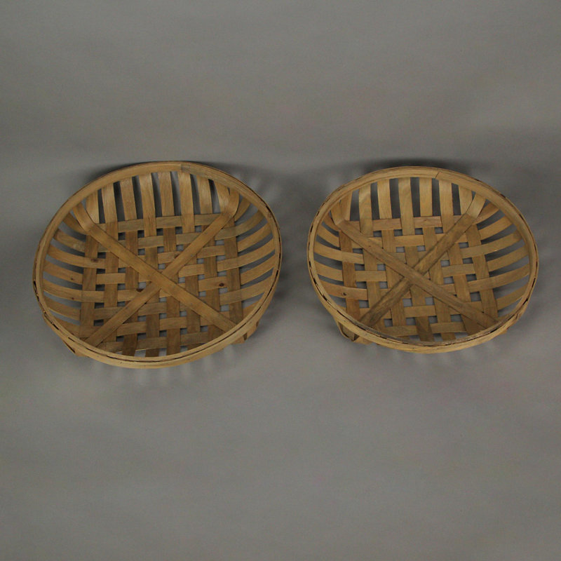 Claristine Wicker Tray - Set of 2