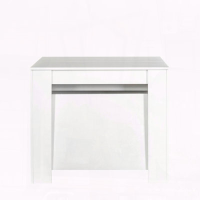 Multifunctional Extendable Console Table – Converts to Large Dining Table (118.5”, 121.25 lbs)
