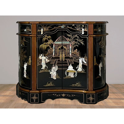 Mother Of Pearl Oriental Sideboard