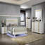 Commode en métal de style contemporain avec pattes de support en métal de conception moderne