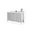 Meuble-lavabo simple 60 po avec plateau Chicago-95846867